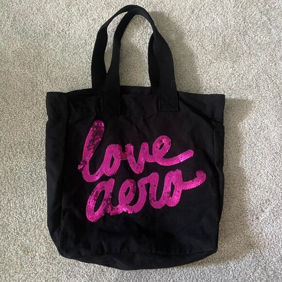 Medium Sized Aeropostale Tote Bag - Picture 1 of 3